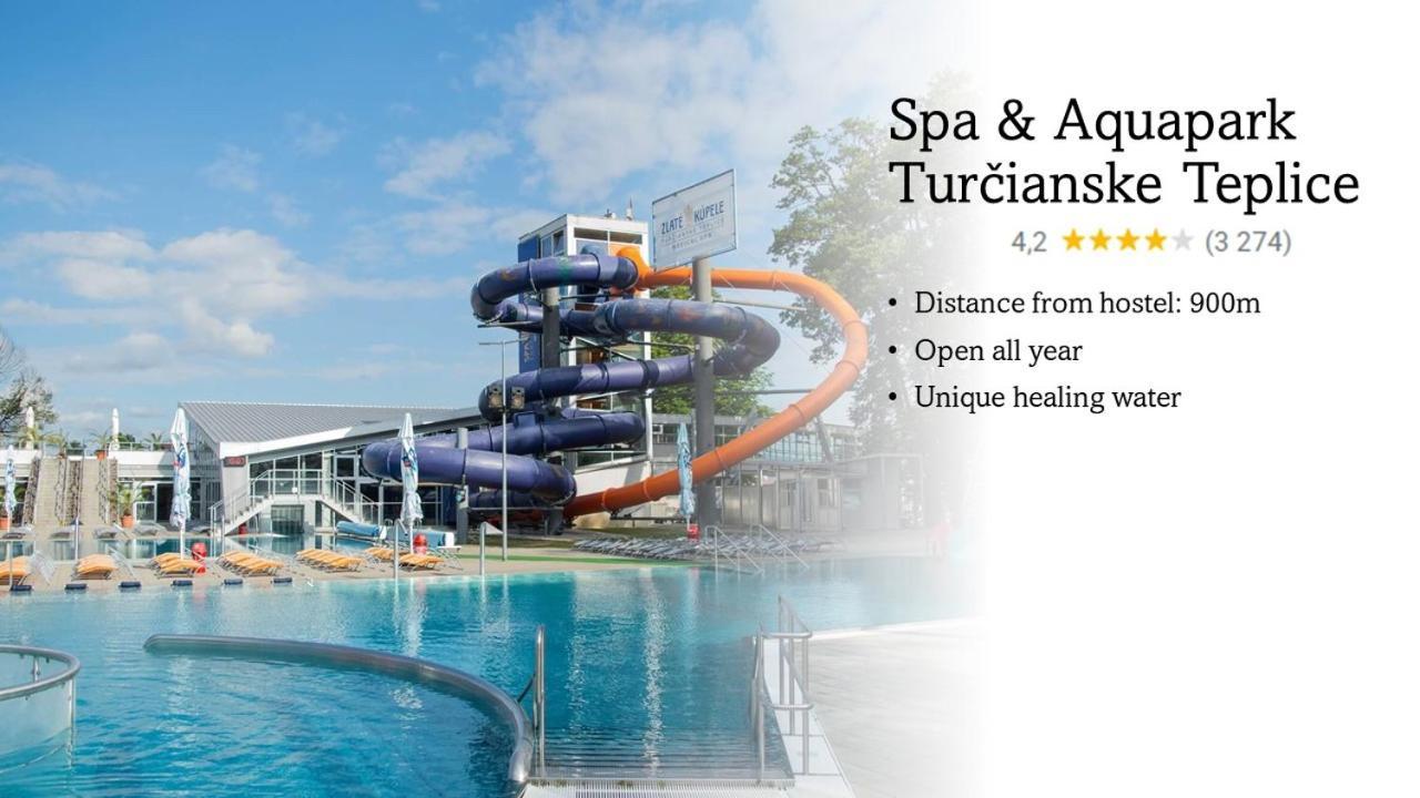 Bad Stuben Hostel Turčianske Teplice 외부 사진